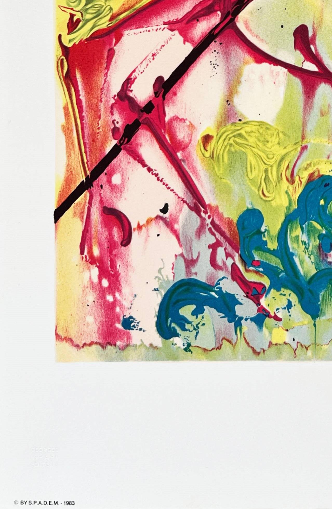Saint Georges - Surrealist Print by Salvador Dalí