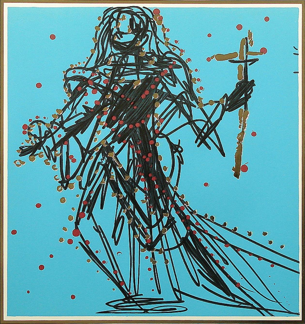 Saint Jude from The Twelve Apostles suite (signed & numbered limited edition) - Print by Salvador Dalí