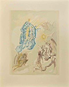 Saint Peter - "The Divine Comedy" - Song 24 - Woodcut attr. to S. Dali- 1963