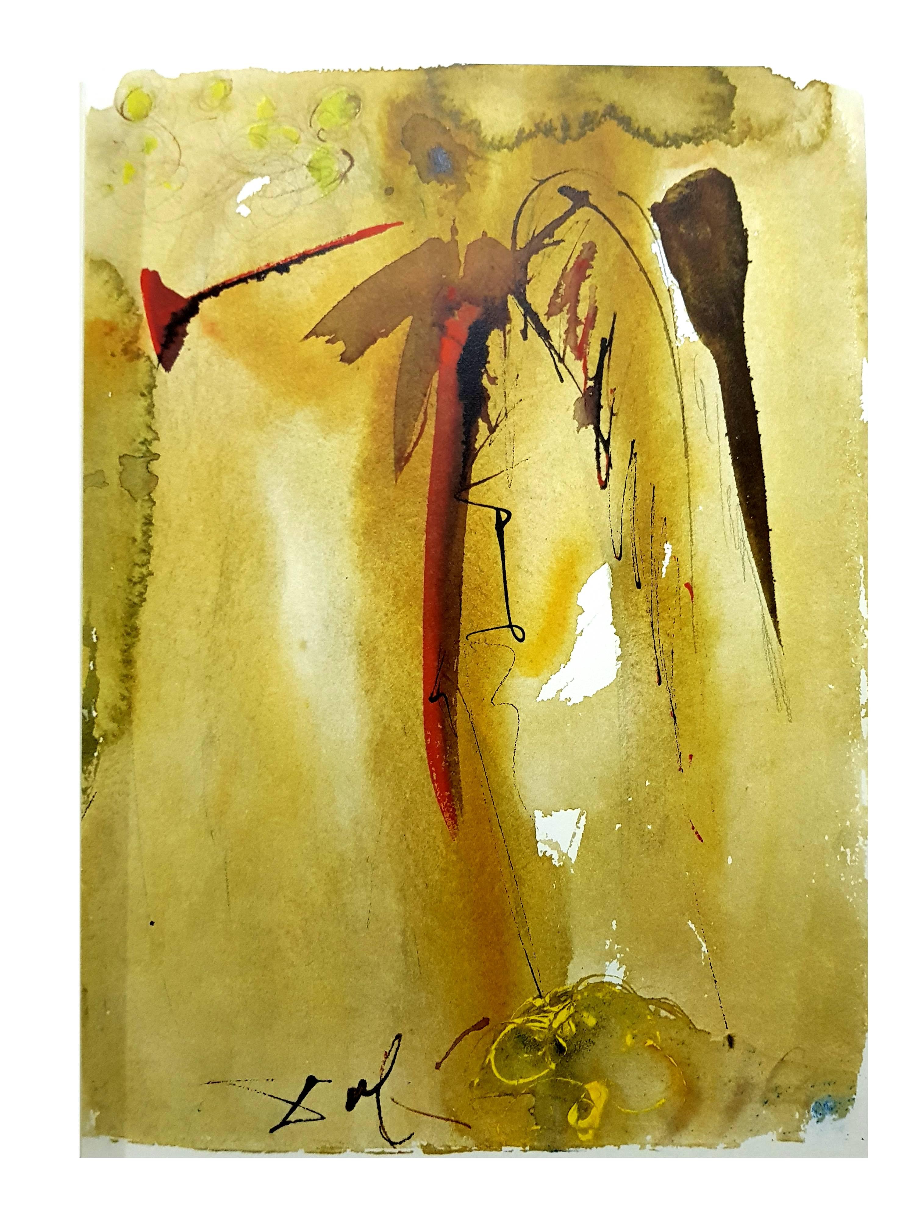 Salvador Dali - from Biblia Sacra - Offset Lithograph - Surrealist Print by Salvador Dalí