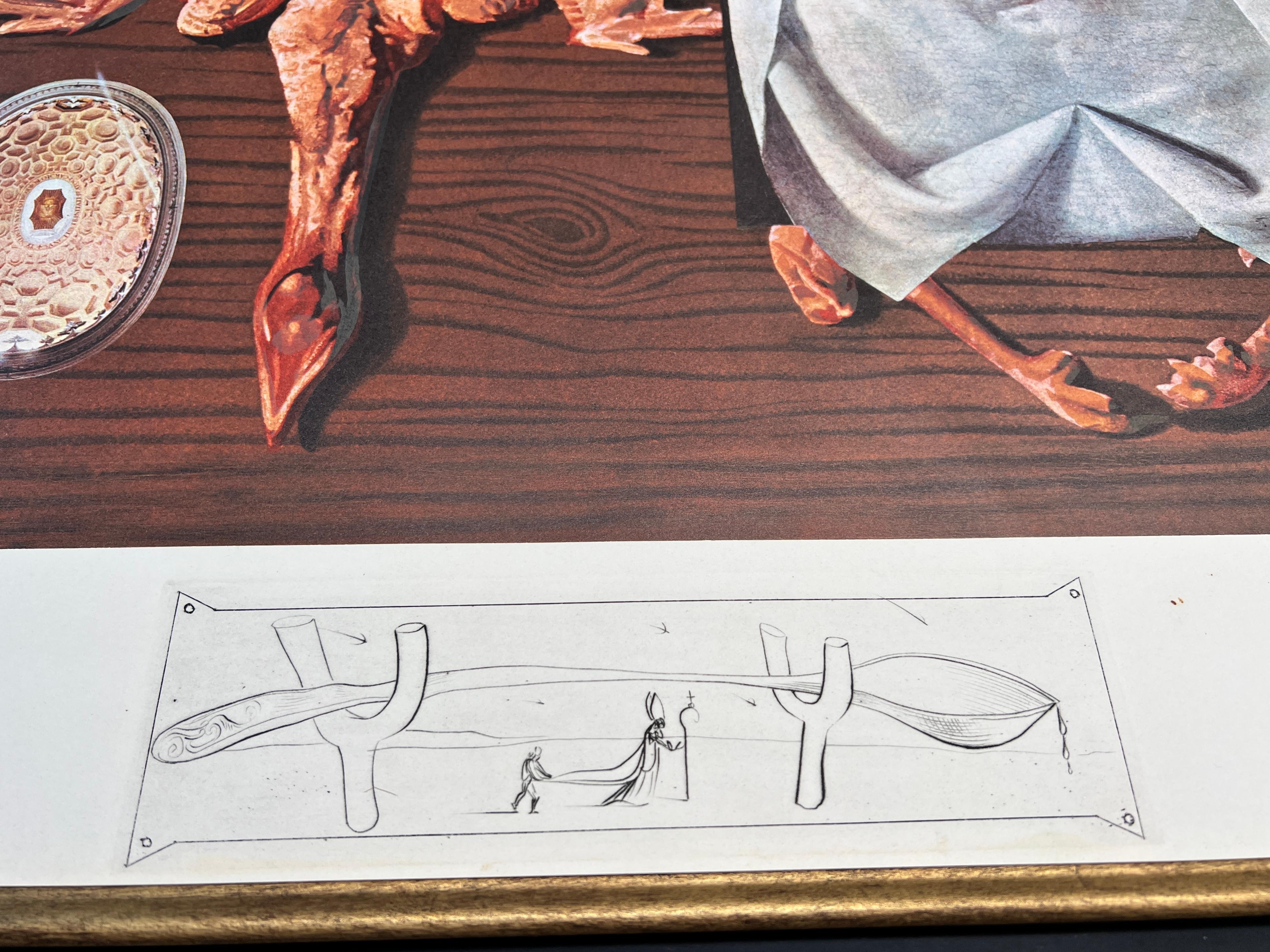 Salvador Dalí (1904–1989) - Coloured lithograph on BFK Rives paper - 1971 For Sale 3