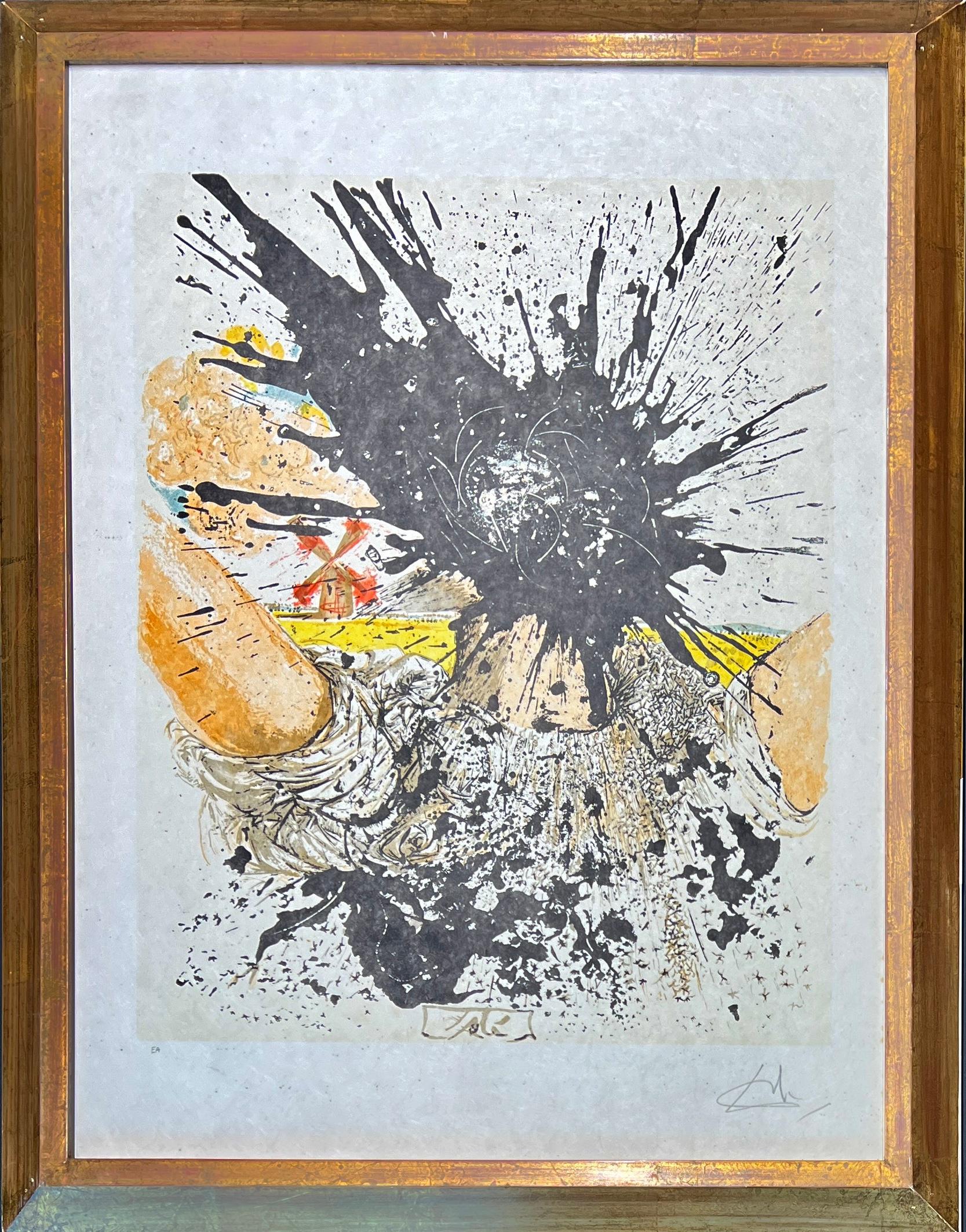 Salvador Dalí (1904-1989) - Litografía coloreada sobre papel - 1981