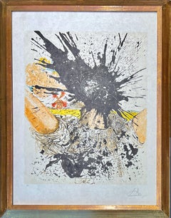 Salvador Dalí (1904-1989) - Litografía coloreada sobre papel - 1981