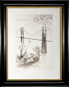 Salvador Dalí (1904–1989) - Drypoint etching on Auvergne paper - 1970