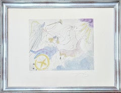 Salvador Dalí (1904–1989) -Hand-coloured drypoint etching on Arches paper - 1971