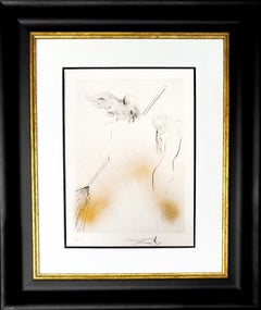 Salvador Dalí (1904–1989) - Hand-watercolored drypoint etching on paper - 1968