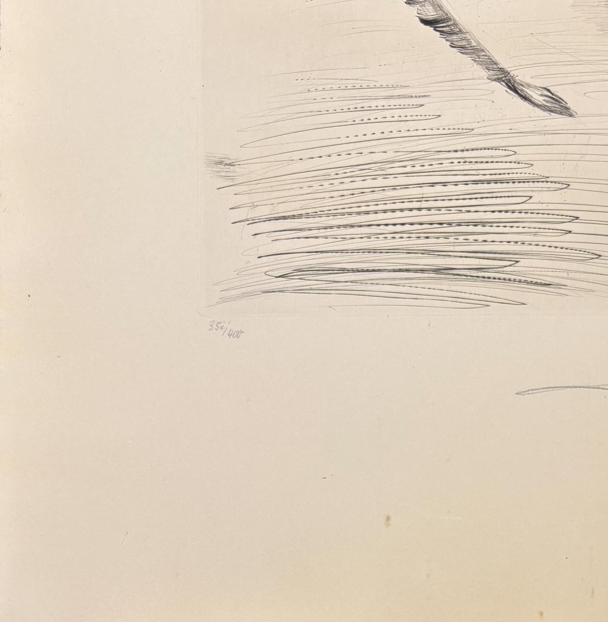 Salvador Dalí  (1904-1989) - La cogida y la muerte - Punta seca, aguafuerte - 1973 en venta 4