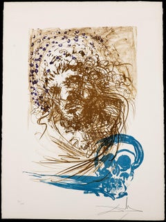 Salvador Dalí (1904–1989) – Old Age– Color zinc lithograph on Arches paper– 1973