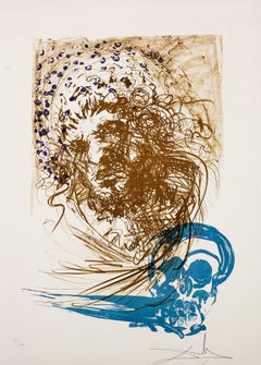 Salvador Dalí (1904–1989) – Old Age– Color zinc lithograph on Arches paper– 1973