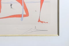 Salvador Dalí (1904-1989) - Quevedos Visiones - Acquaforte a punta secca con stencil