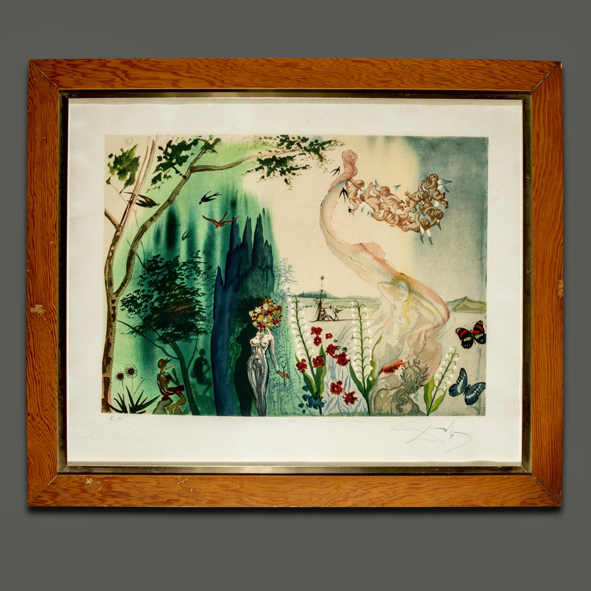 How do I identify a lithograph print?