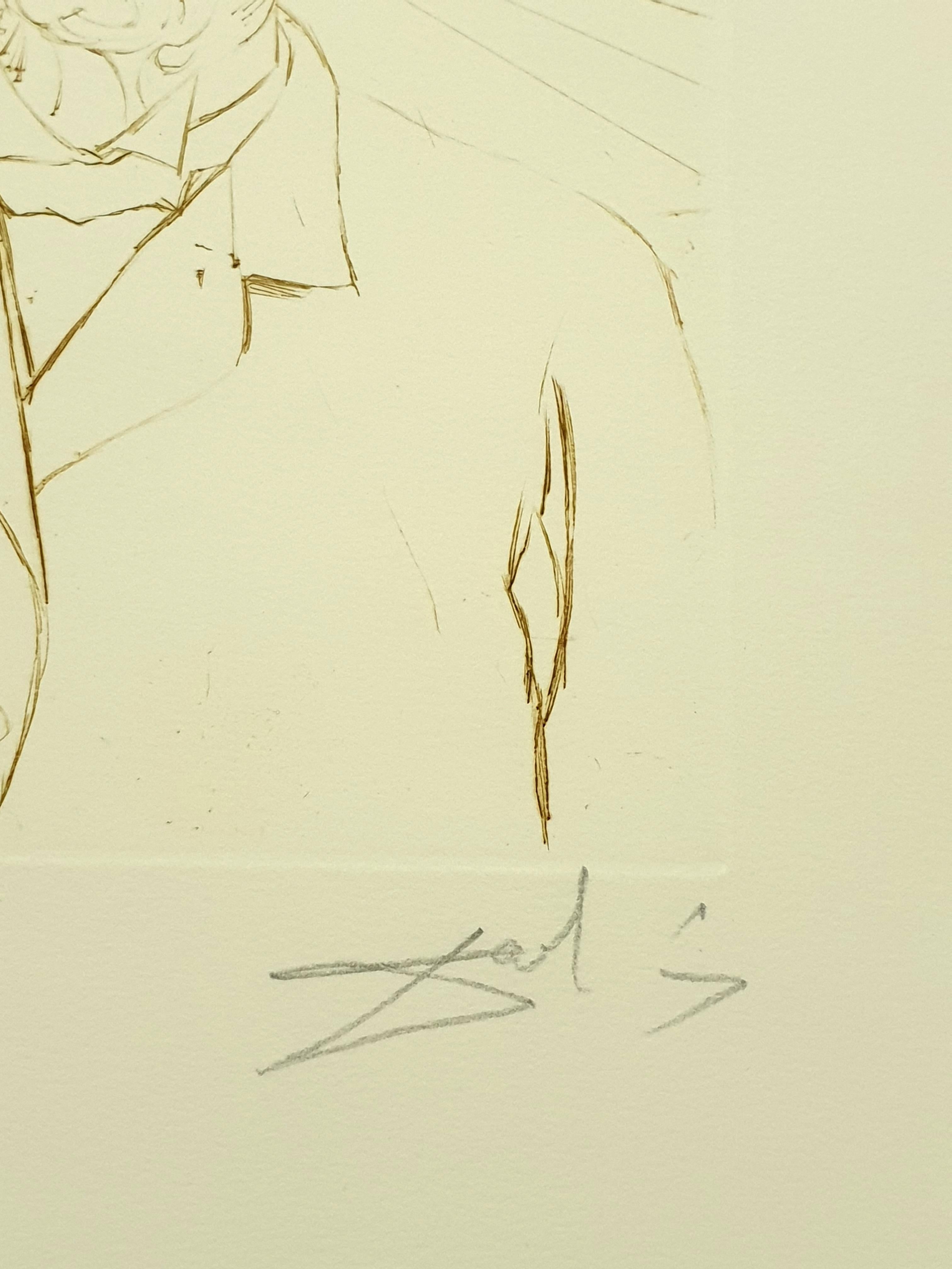 Salvador Dali - Albert Schweitzer - Original Handsigned Engraving
Dimensions: 17.5 x 12.5 cm
1970
Signed in pencil
EA
Jean Schneider, Basel
References : Field 70-5