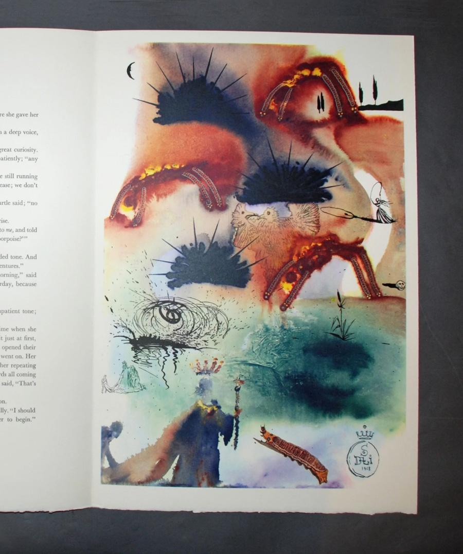 Salvador Dali - Alice au pays des merveilles - La Quadrille de homard - Print de Salvador Dalí