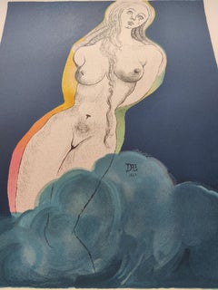 Salvador Dali­ -- Allegory: "Brave Cecile" from Marquis de Sade