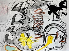 Salvador Dalí – Angel of Dada Surrealism – hand-signed drypoint etching