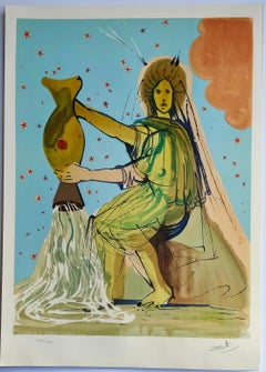Salvador Dalí­ -- Aquarius from Signs of the Zodiac