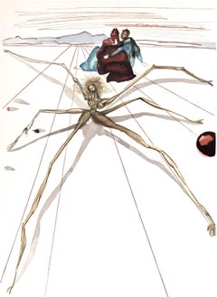 Salvador Dalí, Arachne, La Divine Comédie (M/L.1039-1138; F.189-200)