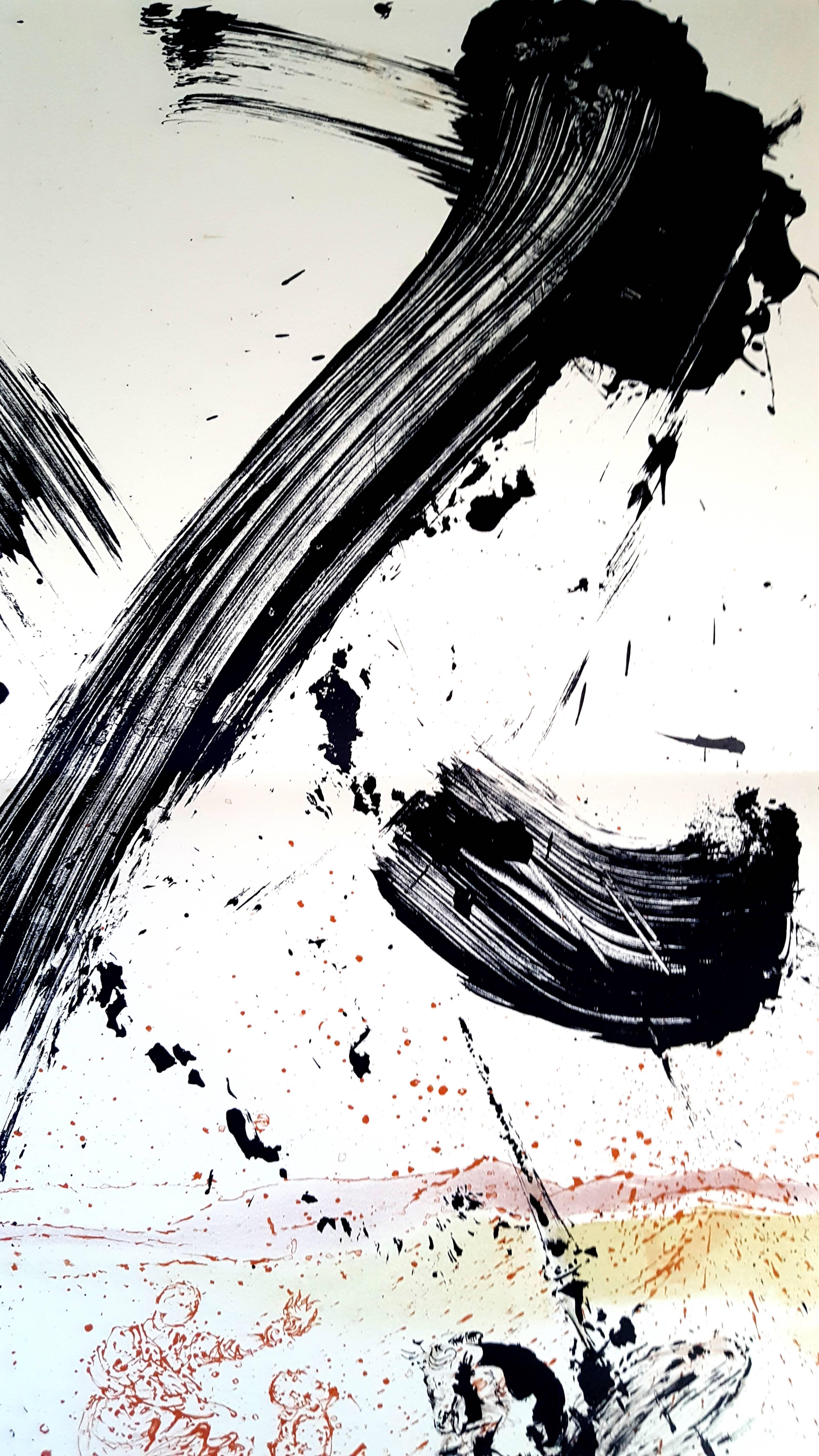 Salvador Dali - Attack on the Windmils - Original Lithograph For Sale 1