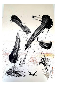 Salvador Dali - Attack on the Windmils - Original Lithograph