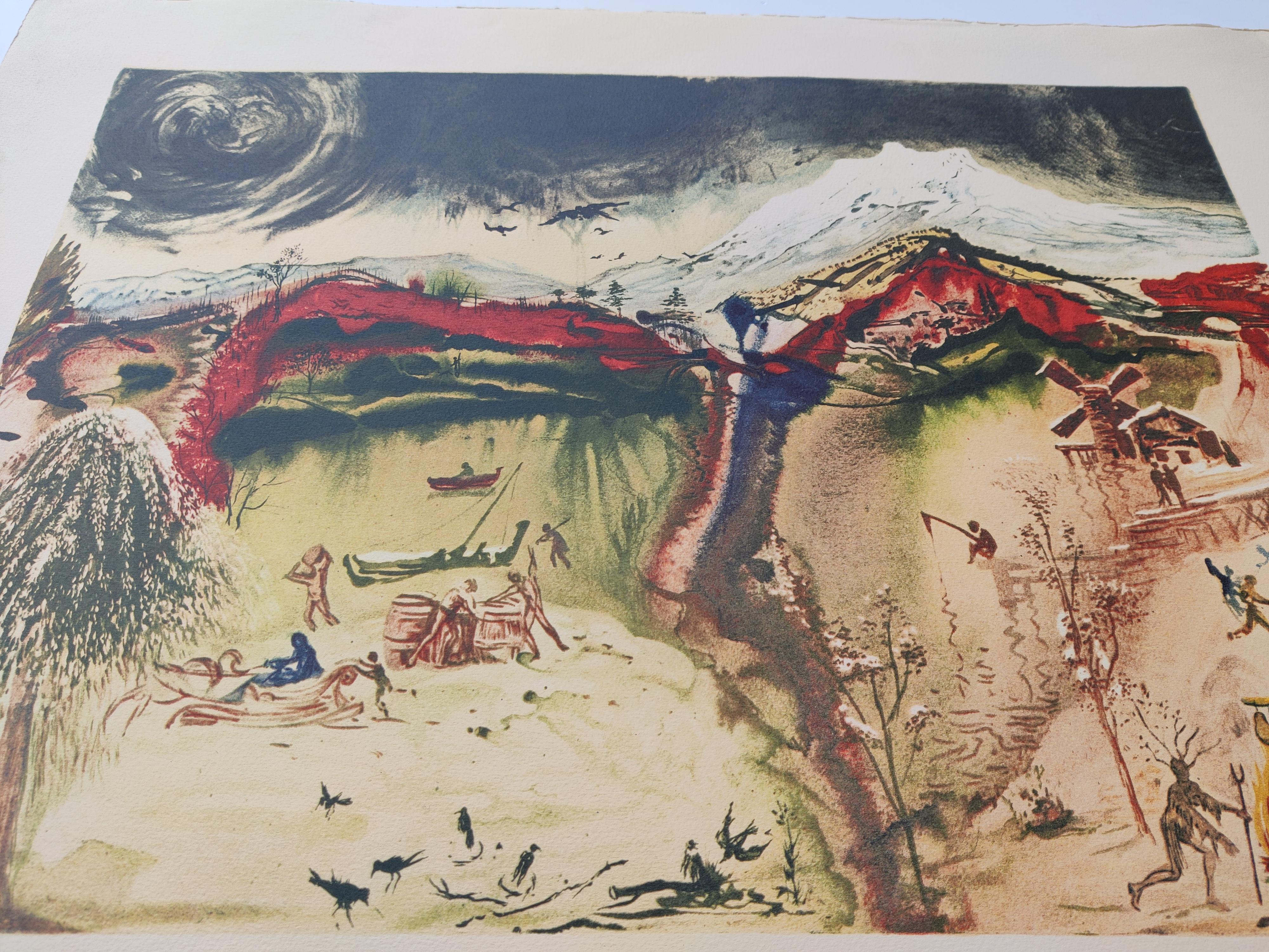 Salvador Dalí -- Autunno da Four Seasons in vendita 1