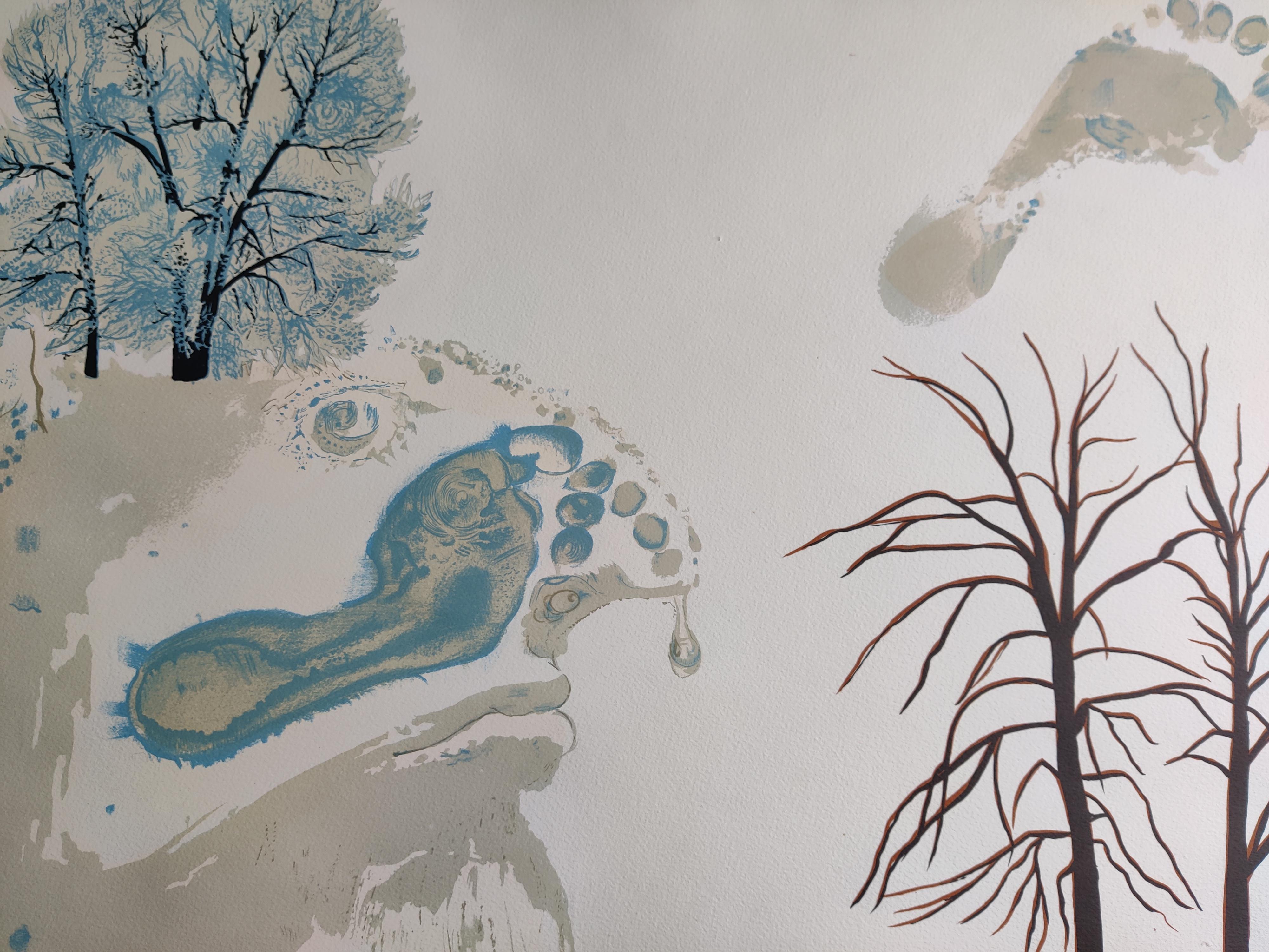 Salvador Dalí -- Automne de la suite The Seasons en vente 1