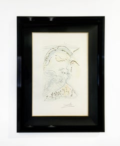 Salvador Dali "Behold, thou art fair..." from Songs of Songs of Solomon