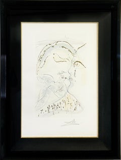 Salvador Dali "Behold, thou art fair..." from Songs of Songs of Solomon