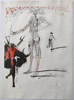 Salvador Dalí -- Tauromachie n°4