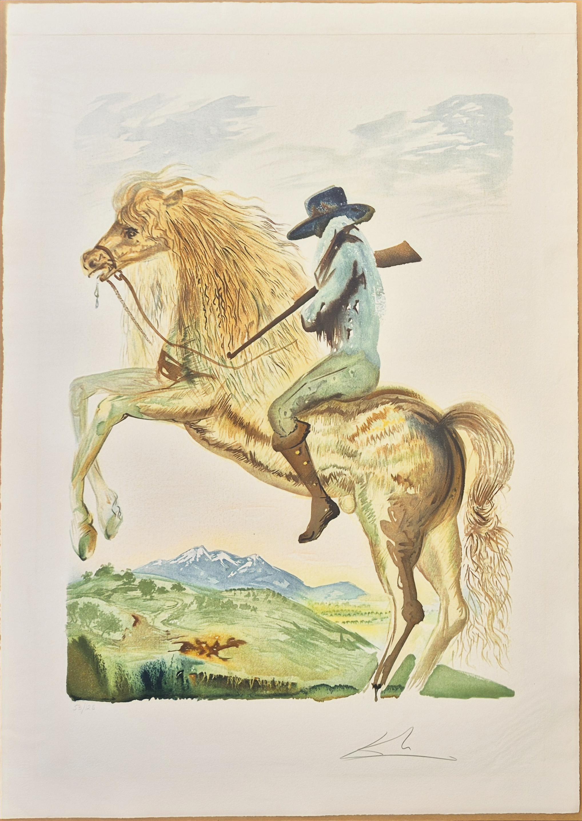 Salvador Dali -- Caballero - Print by Salvador Dalí