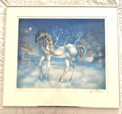 Salvador Dalí­  --   Cheval Allegre (Happy Unicorn), 1977