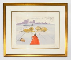 Salvador Dali Color Etching, Signed, 1973, The Twelve Tribes of Israel, Judah