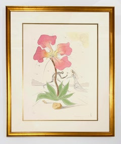 Salvador Dali Color Etching, Signed, 1973, The Twelve Tribes of Israel, Ruben