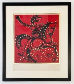 Salvador Dalí Litografía en color, Firmada, 1972, Doce Apóstoles, Santiago el Mayor