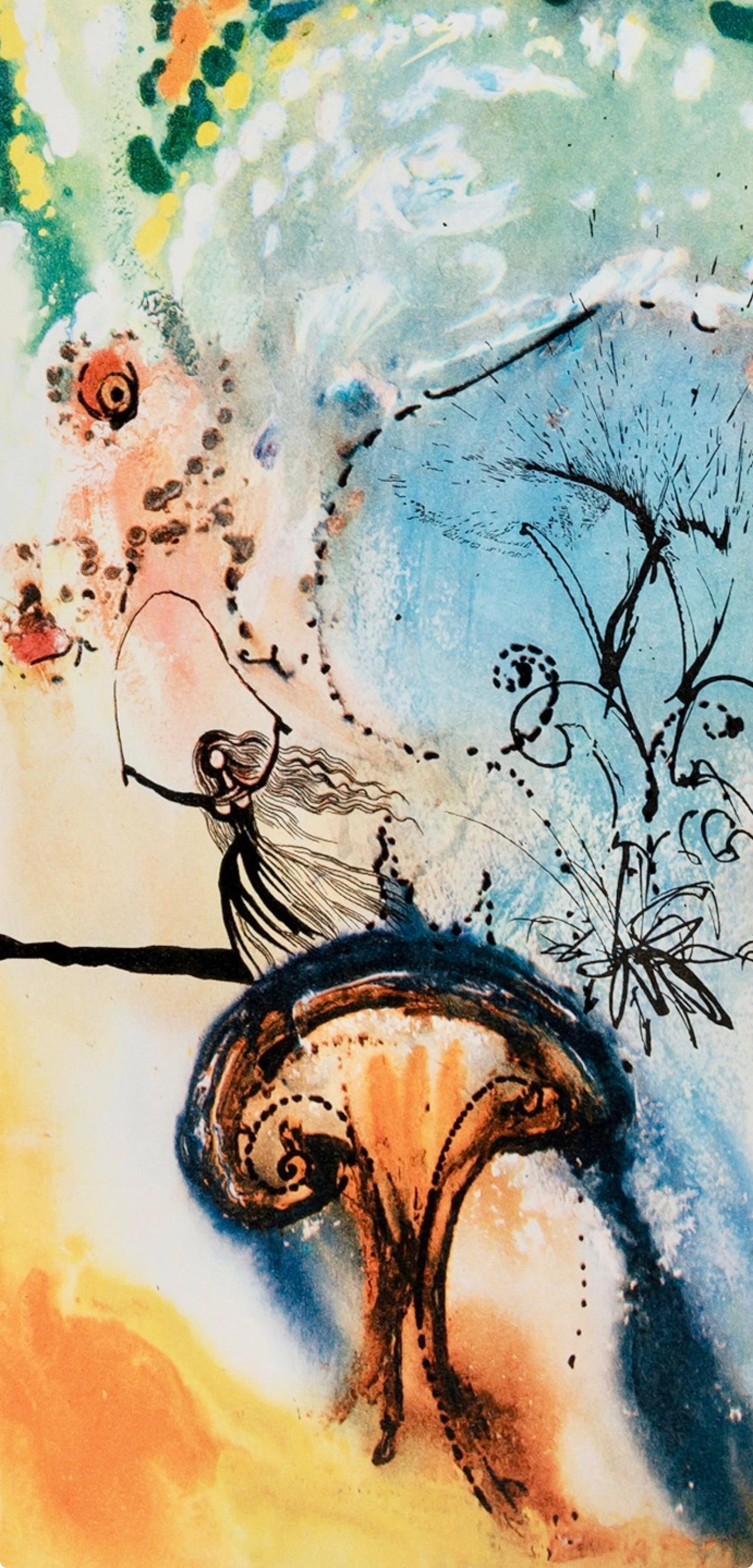 Salvador Dalí, Composition (Field 69-5, A-M), Alice's Adventures in Wonderland 1
