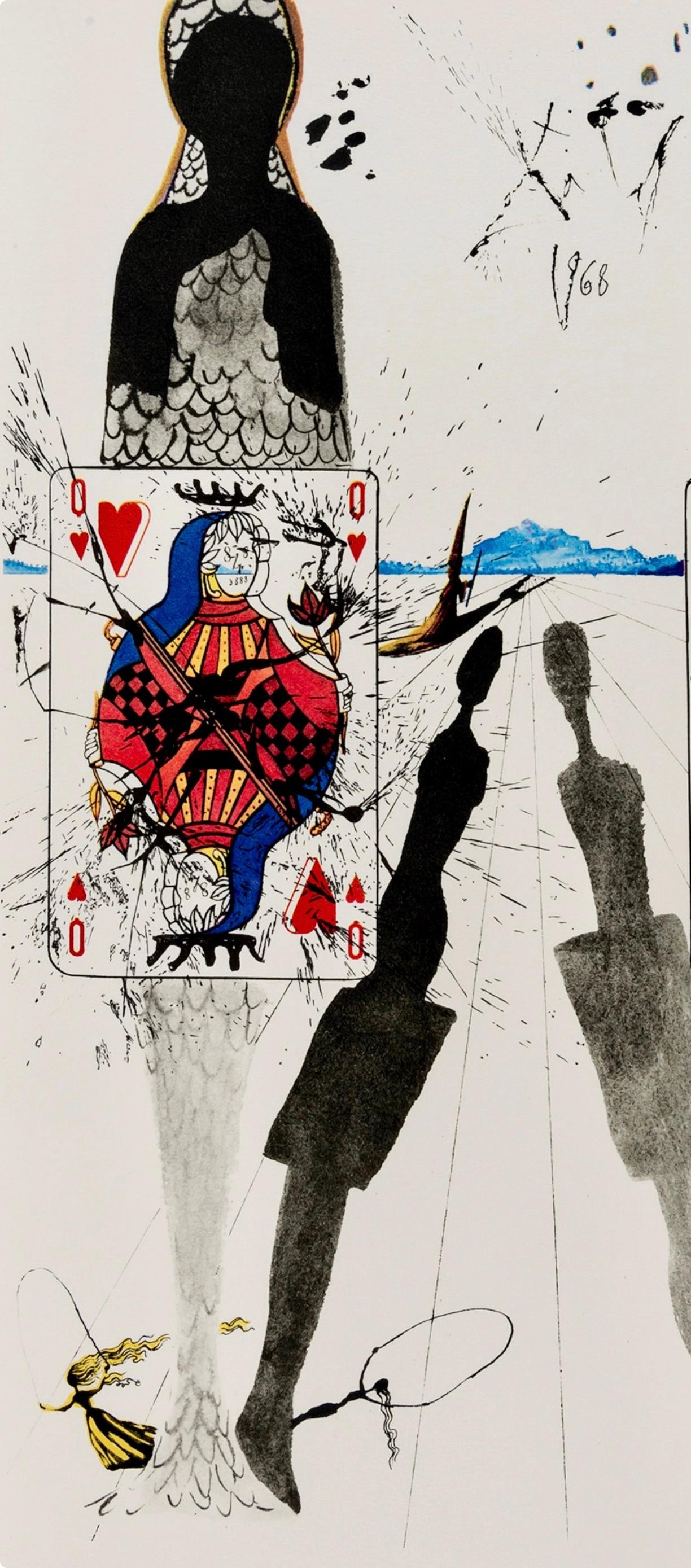 Salvador Dalí, Composition (Field 69-5, A-M), Alice's Adventures in Wonderland 1