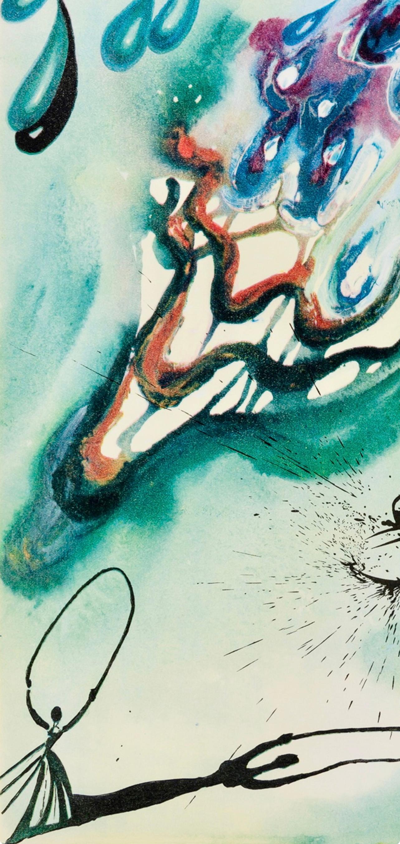 Salvador Dalí, Composition (Field 69-5, A-M), Alice's Adventures in Wonderland 2