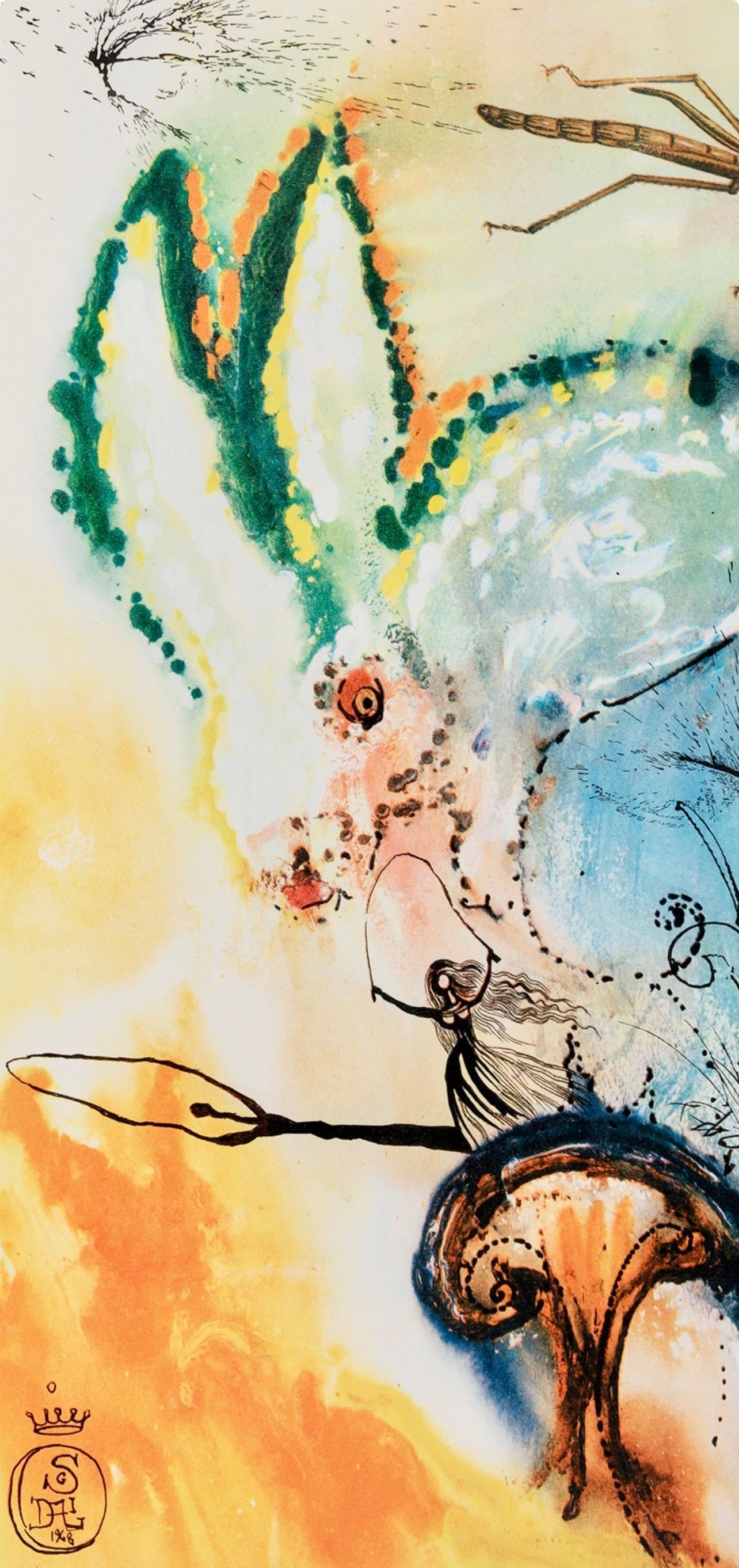 Salvador Dalí, Composition (Field 69-5, A-M), Alice's Adventures in Wonderland 3