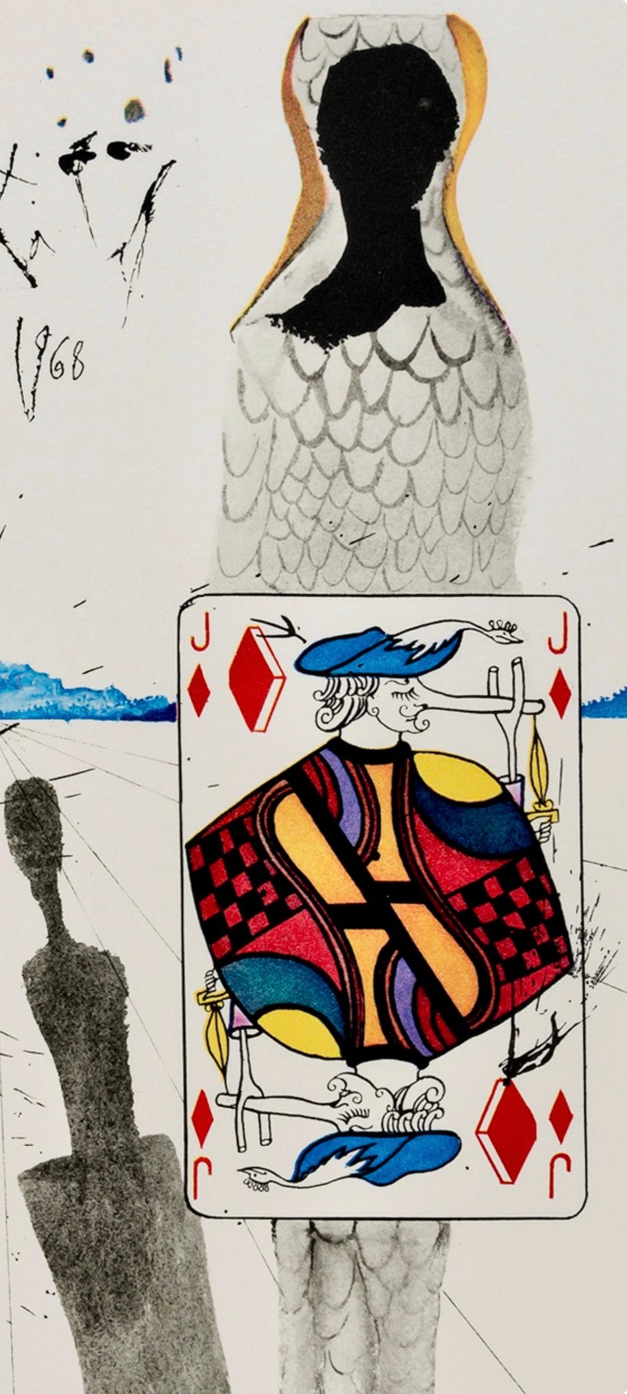 Salvador Dalí, Composition (Field 69-5, A-M), Alice's Adventures in Wonderland 3