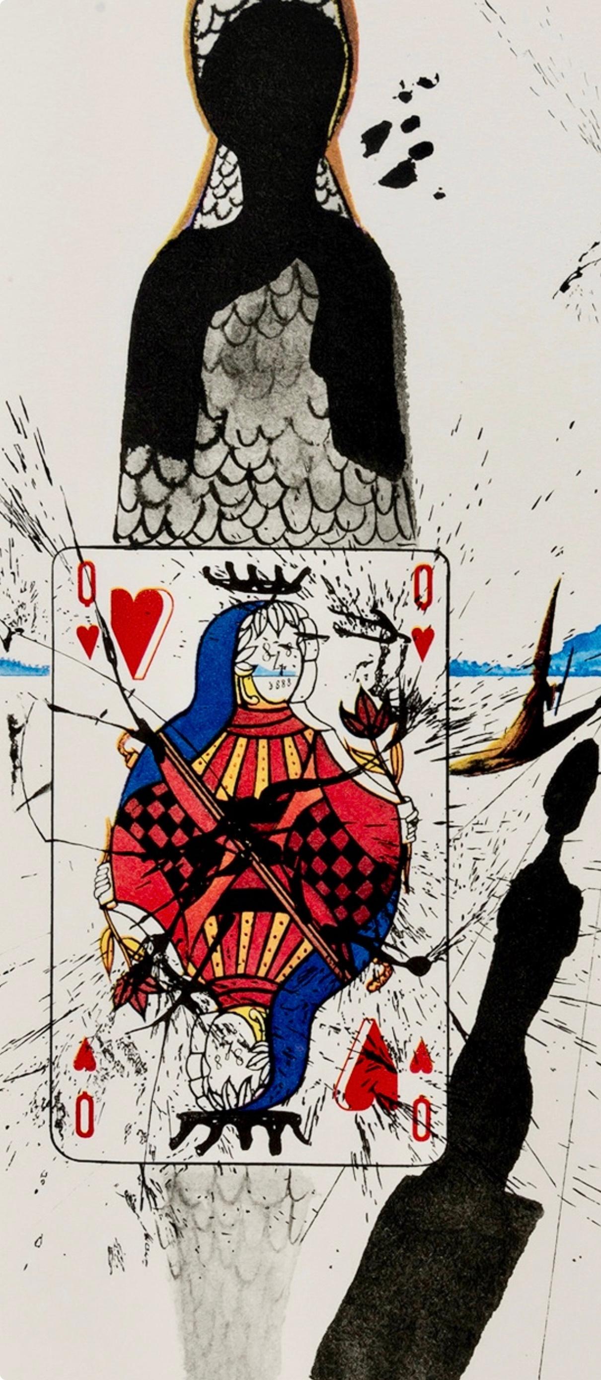 Salvador Dalí, Composition (Field 69-5, A-M), Alice's Adventures in Wonderland 4