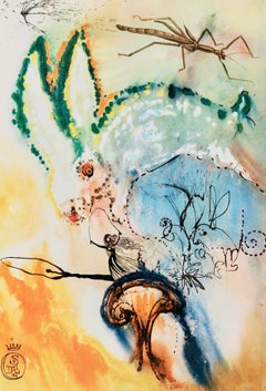 Salvador Dalí, Composition (Champ 69-5, A-M), Les Aventures d'Alice au pays des merveilles