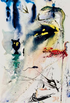 Salvador Dalí, Composition (Field 69-5, A-M), Alice's Adventures in Wonderland
