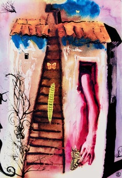 Salvador Dalí, Composition (Field 69-5, A-M), Alice's Adventures in Wonderland