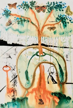 Salvador Dalí, Composition (Field 69-5, A-M), Alice's Adventures in Wonderland
