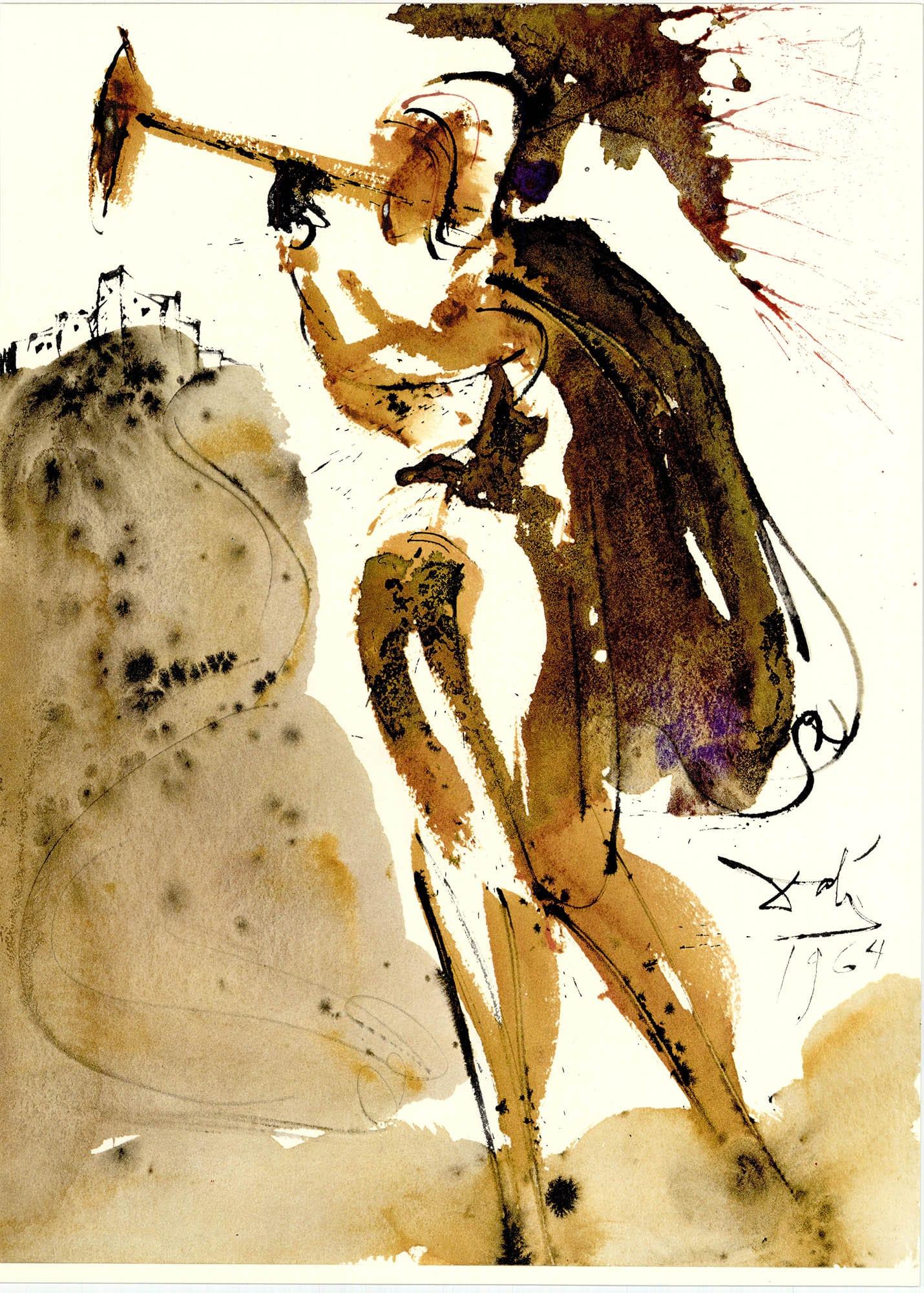 Salvador Dalí­, Composition (Michler/Löpsinger 1600; Field 69-3), Biblia Sacra For Sale 7