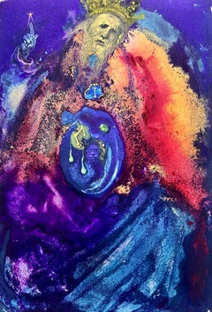 Salvador Dalí, Composition (Michler/Löpsinger 1600; Field 69-3), Biblia Sacra