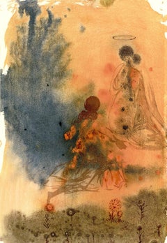 Salvador Dalí, Composition (Michler/Löpsinger 1600; Field 69-3), Biblia Sacra