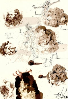 Salvador Dalí, Composition (Michler/Löpsinger 1600; Field 69-3), Biblia Sacra