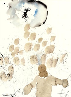 Salvador Dalí, Composition (Michler/Löpsinger 1600; Field 69-3), Biblia Sacra