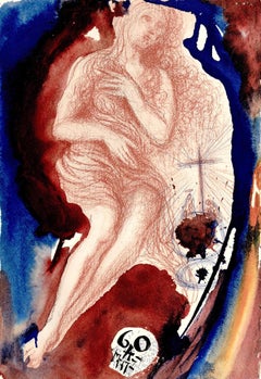 Salvador Dalí, Komposition (Michler/Löpsinger 1600; Feld 69-3), Biblia Sacra