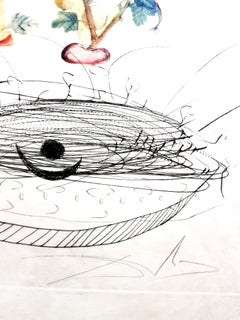 Salvador Dali - Currant's Reverence - Original Hand-Signed Lithograph